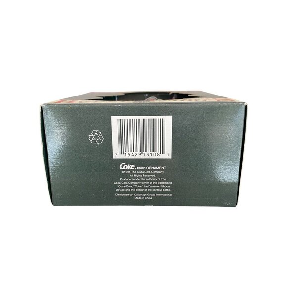 Coca Cola Ornament Santa Elf Bottling Works Collection New In Box - Picture 4 of 4